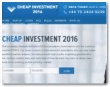 Cheap Investment 2016