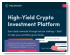 Yieldrush - High-Yield Crypto Investment Platform