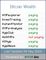 bitcoinwealth.biz check all HYIP monitor at once.
