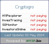 cryptogro.cc check all HYIP monitor at once.