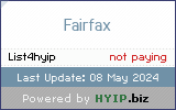 fairfax.ltd check all HYIP monitor at once.