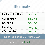 iiiuminate.com check all HYIP monitor at once.