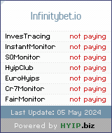 infinitybet.io check all HYIP monitor at once.