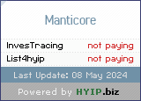 manticore.cx check all HYIP monitor at once.