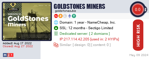 goldstones.biz check all HYIP monitor at once.