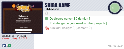 shiba.game check all HYIP monitor at once.