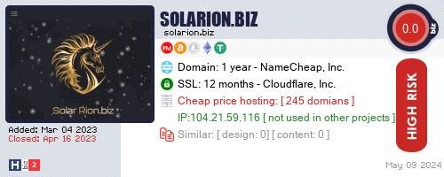 solarion.biz check all HYIP monitor at once.