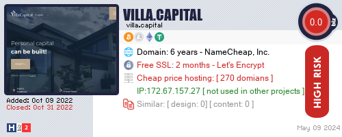 villa.capital check all HYIP monitor at once.
